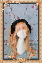 Mirror Doll - Old School Lolita Tiered Hem JSK with Polka Dot Lace and Accessories - image 42