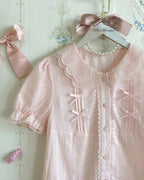 Little Fluttershy - Multi-Colored Cotton Lolita Shirt - image 14