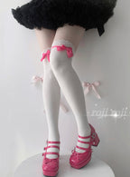 Spring Lolita Mid-Calf Socks and Over-Knee Stockings - image 1