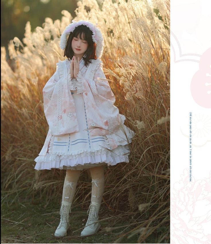 Xiaochunrihe - Wa Lolita OP Dress and Accessories - image 9