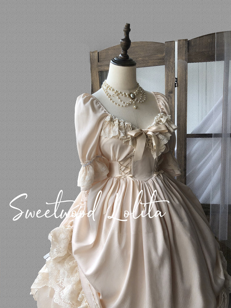 CLA Vintage French Lolita OP Dress - image 77