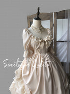 CLA Vintage French Lolita OP Dress - image 77