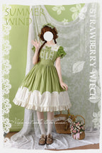 Summer Breeze - Sweet Lolita OP Embroidery Daily Lolita Dress - image 1