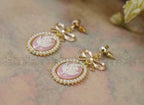 Retro Cameo Lolita Earrings - image 3