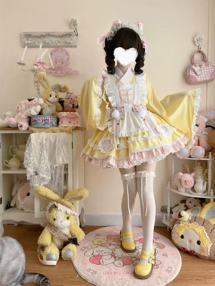 Sweet Meow Nurse - Maid Lolita Skirt Set Kawaii Lolita Dress - image 16