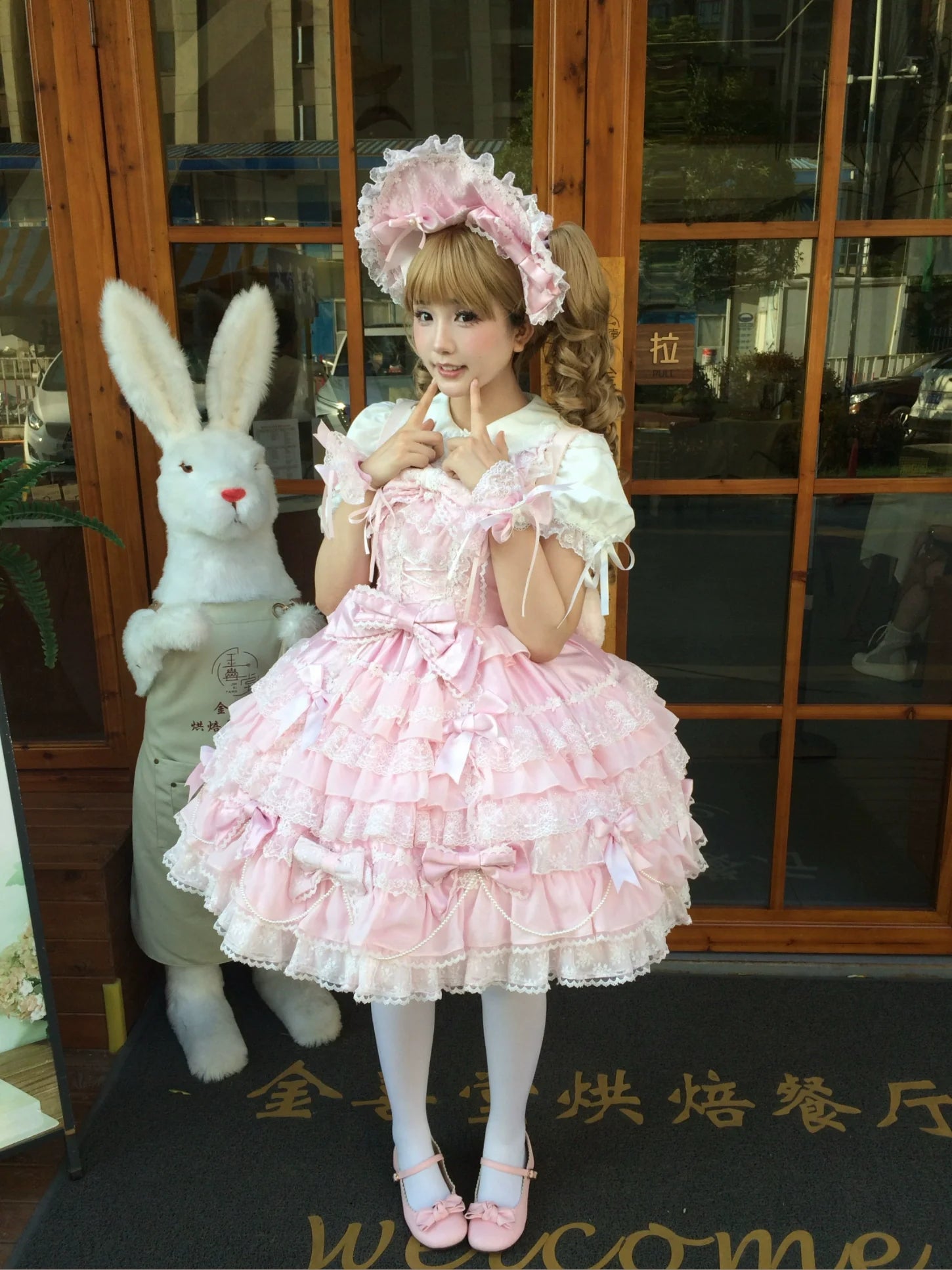 Love Descends - Wedding Lolita JSK Dress, White Blouse and Accessories - image 10