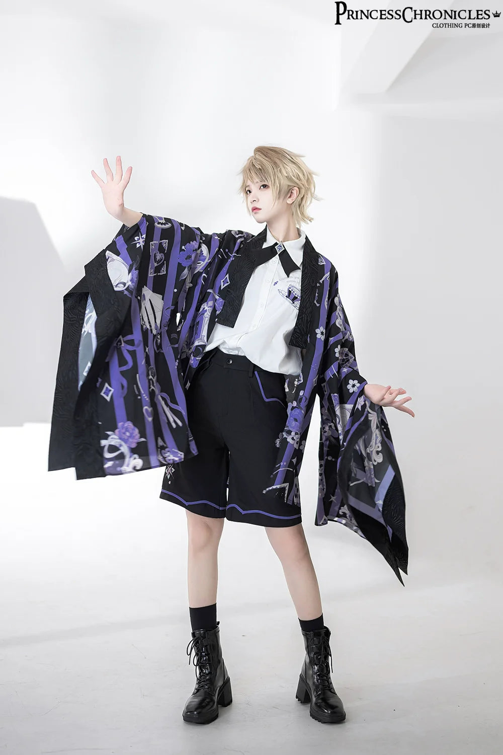 Vintage Printed Ouji Haori Outerwear - image 7