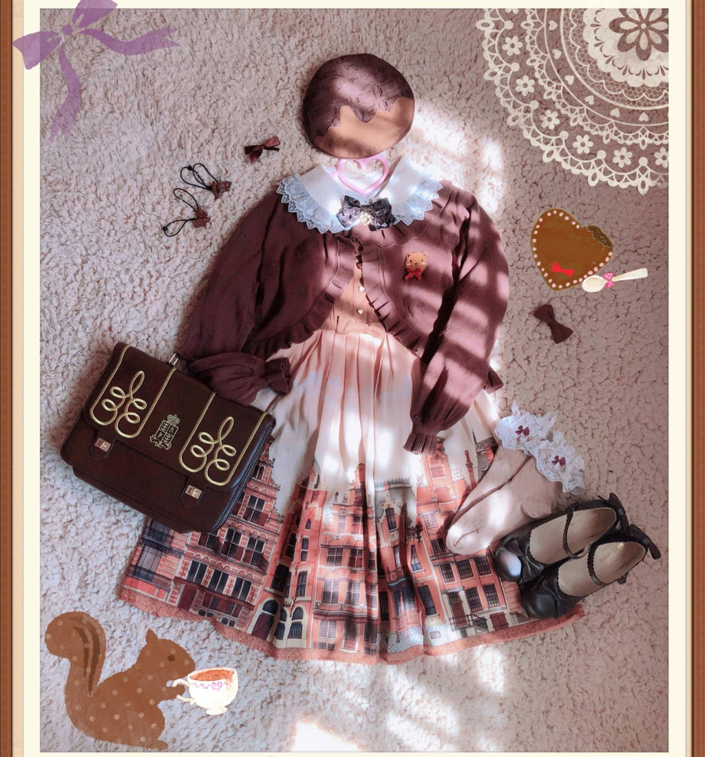 Sweet Lolita Long-Sleeved Cotton Cardigan - image 14