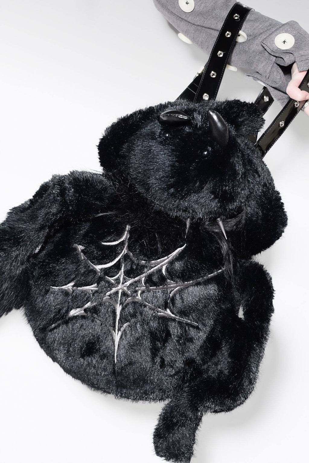 Dark Spider - Gothic Plush Shoulder Bag - image 1