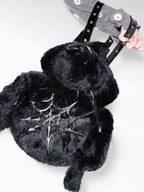 Dark Spider - Gothic Plush Shoulder Bag - image 5