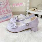 Dingbell Bunny - Sweet Lolita Round Toe Shoes, Cat Paw Heel - image 4