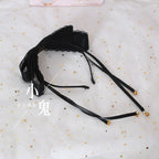 Bell and Lace Sweet Lolita Bow Hair Accessory - image 3