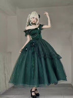 Milky Way - Brilliant Princess Lolita Prom Dress Multicolors Long Dress - image 4