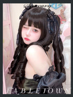 Retro Elegant Roman Curl Double Ponytail Wig - image 4