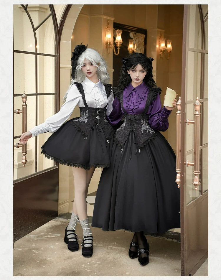 Thorny Night Gothic Lolita Bust-Support JSK - image 6