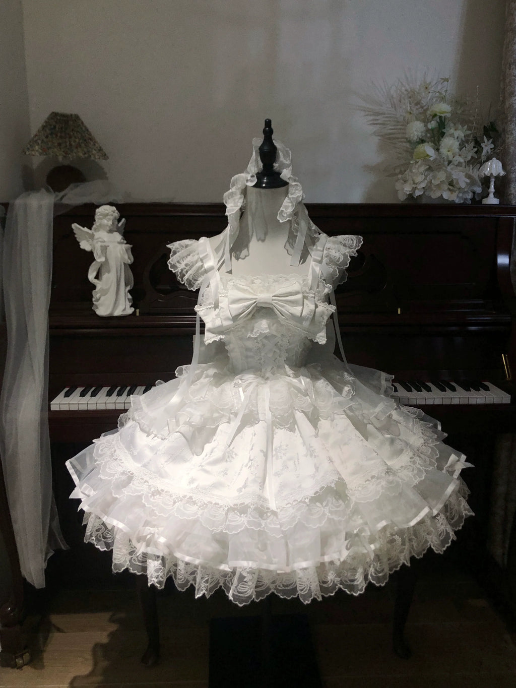 Fleeting Isle - Sweet Lolita Ballet Style JSK Dress - image 5