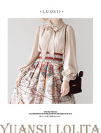 Mayer's Whisper - Vintage Lolita Large Sleeve Blouse - image 33