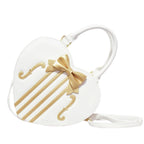 Heart of Violin - PU Classic Lolita Heart Shaped Bag, Violin and Bow Detail - image 16
