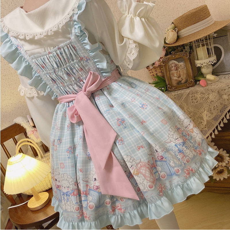 Goat Baa Bedtime Story Kawaii Lolita JSK - image 7