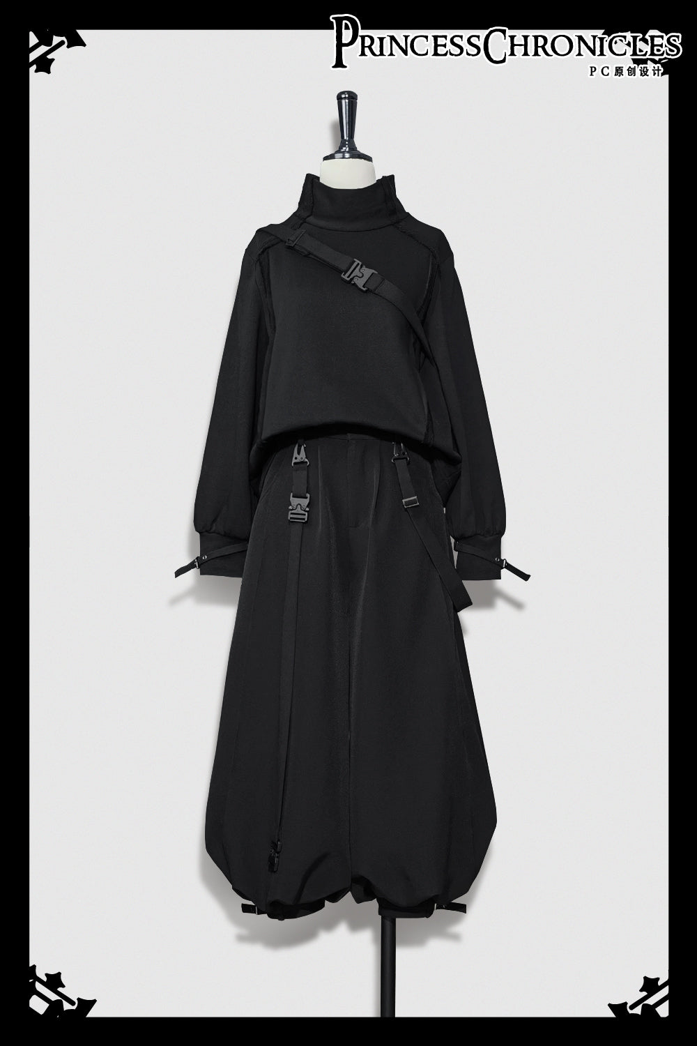 Functional Rabbit Handsome Gothic Ouji Pantsuit - image 2
