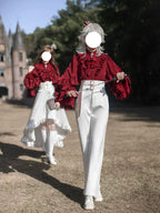 Night & Day Sonata Ouji Lolita Shirt and Pants Set - image 21