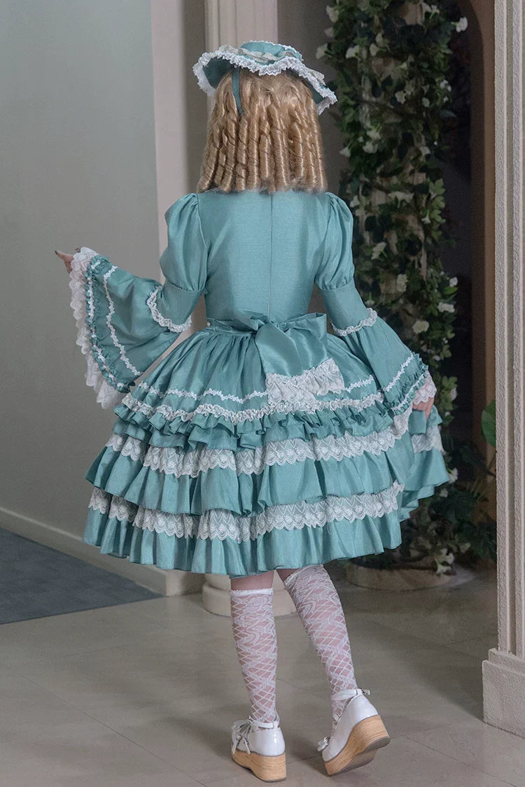 Eternal France Doll - Classic Lolita Doll-like OP Dress and Accessories - image 2