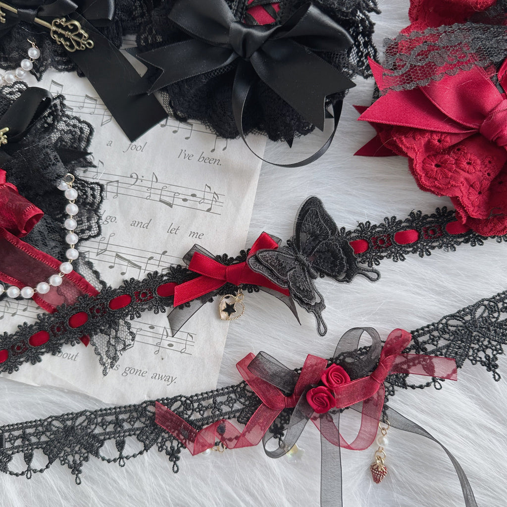 Gothic Handmade Lolita Hairband Collection - image 3
