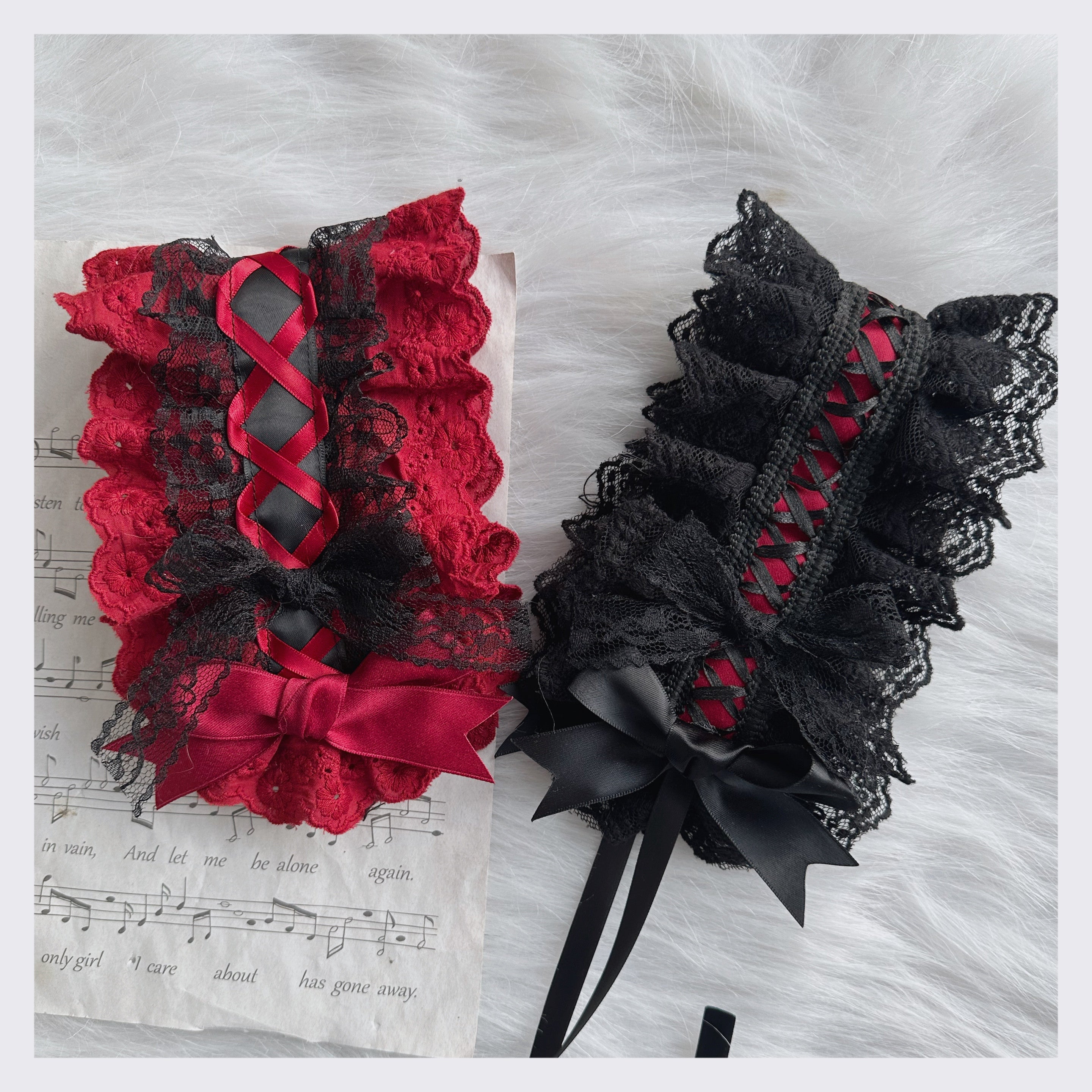 Gothic Lolita accessory Handmade Hairband - image 5