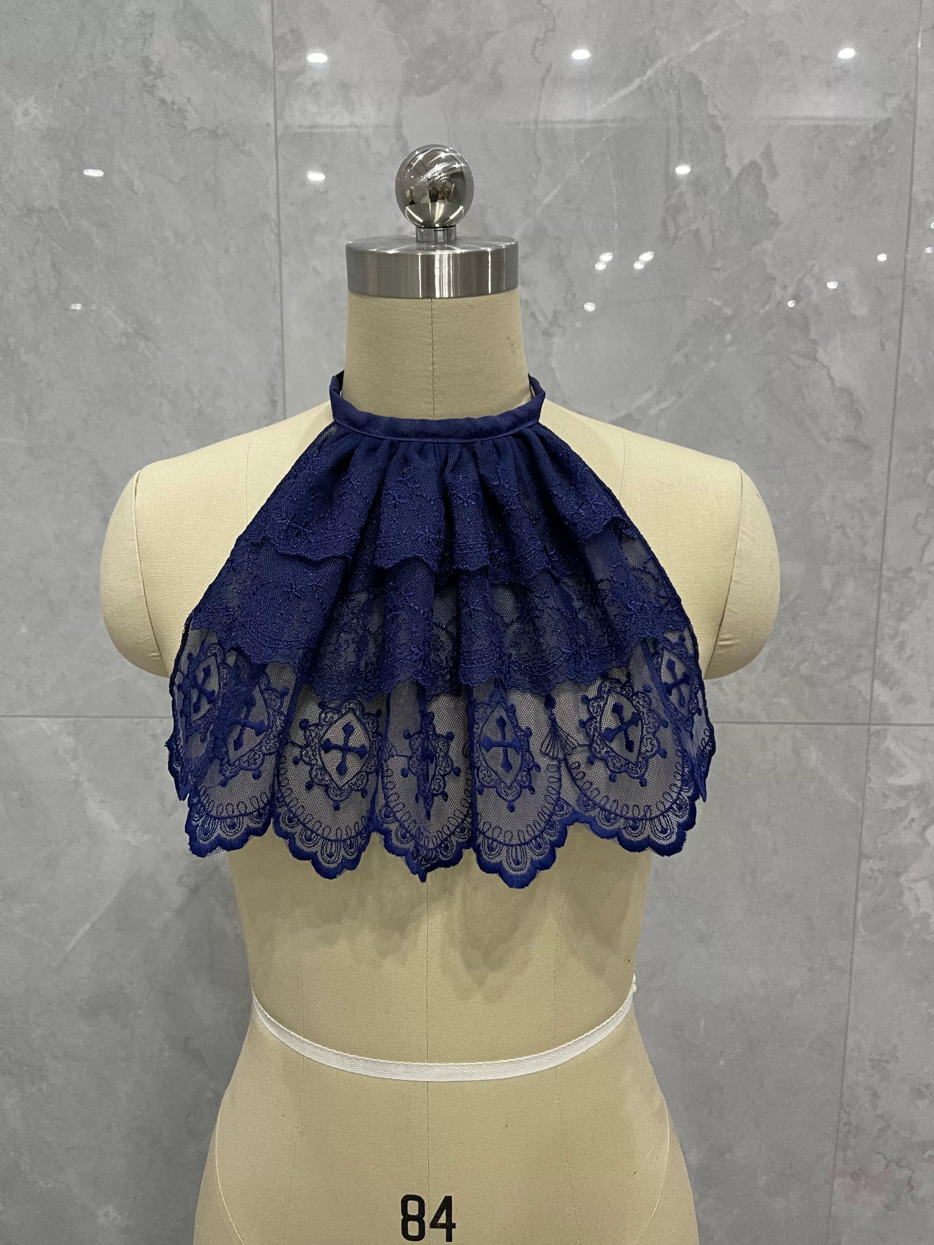 Elegant Lolita Bib Lace Lolita Accessory - image 1