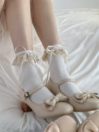 Isabella - Sweet Lolita Lace Mid-Calf Socks - image 27