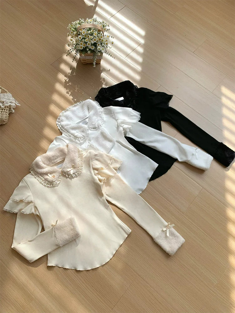 Sweet Lolita Knit Innerwear Sweater - image 14