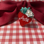 Sweet Lolita Strawberry Necklaces, Rings, Hair Clips and Brooches - image 8