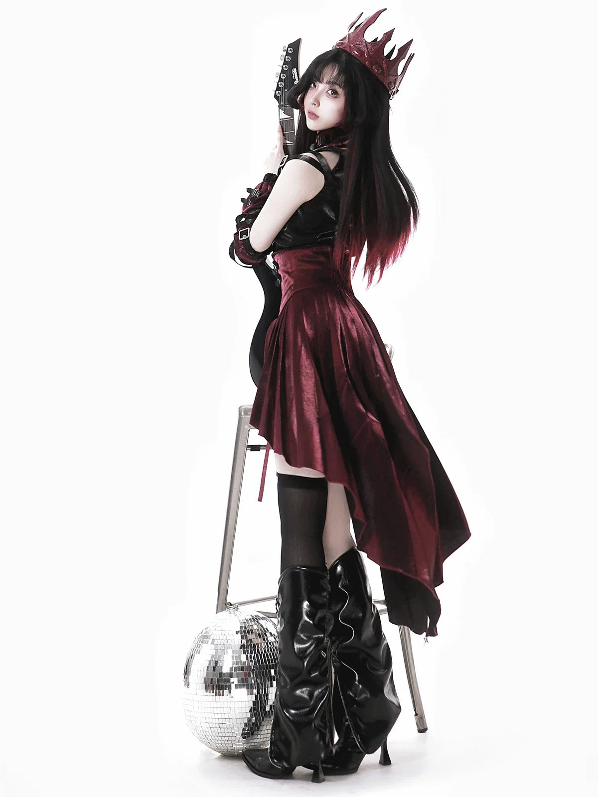 Prime Assassin - Ouji Lolita Suspender Skirt Full Set & Separates - image 15