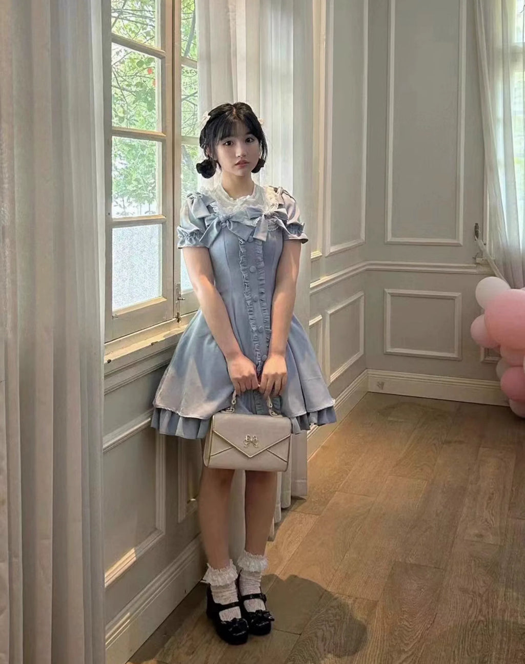 Plus Size Lolita OP Dress Summer Dress - image 30