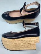 Wa Lolita Wooden Platform Shoes - image 5