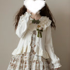 Hot Chocolate - Ruffled Lolita Cardigan - image 1