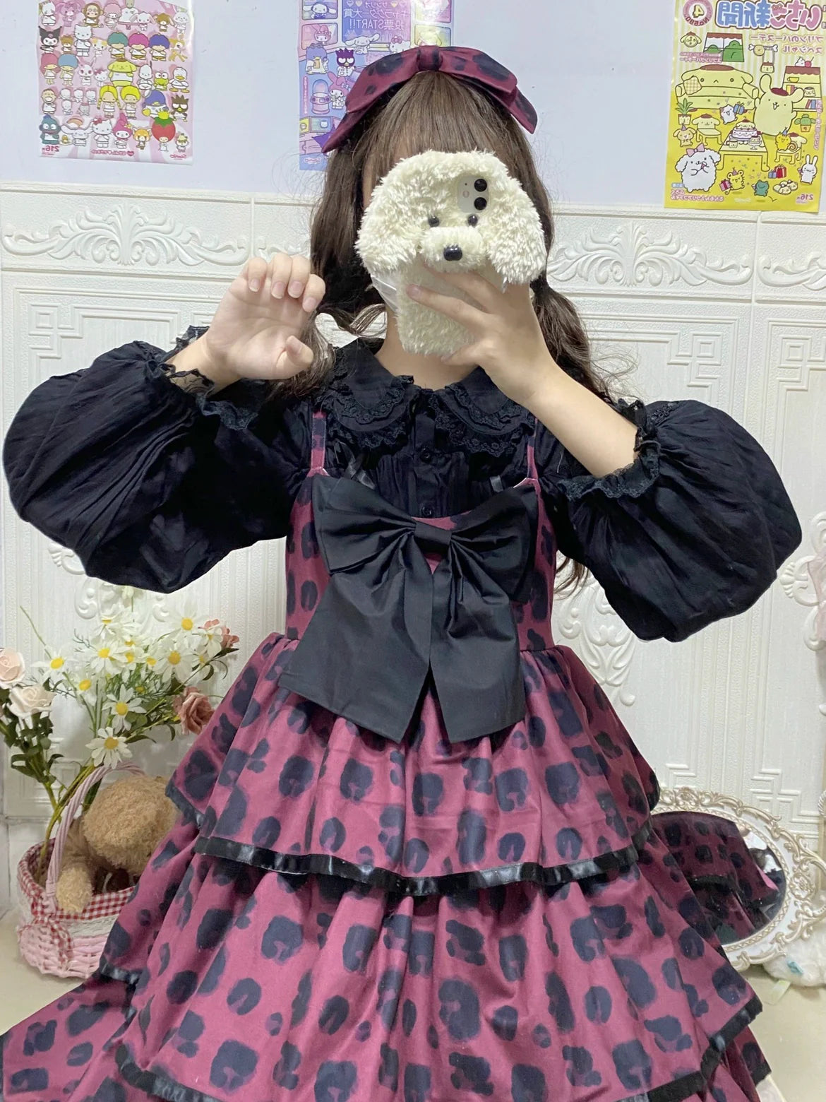 Sweet Lolita Doll Collar High-Waisted Blouse - image 30