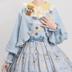 Cookie - Vintage Lolita Cardigan, Short Sweater - image 3