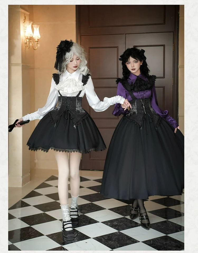 Thorny Night Gothic Lolita Bust-Support JSK - image 11