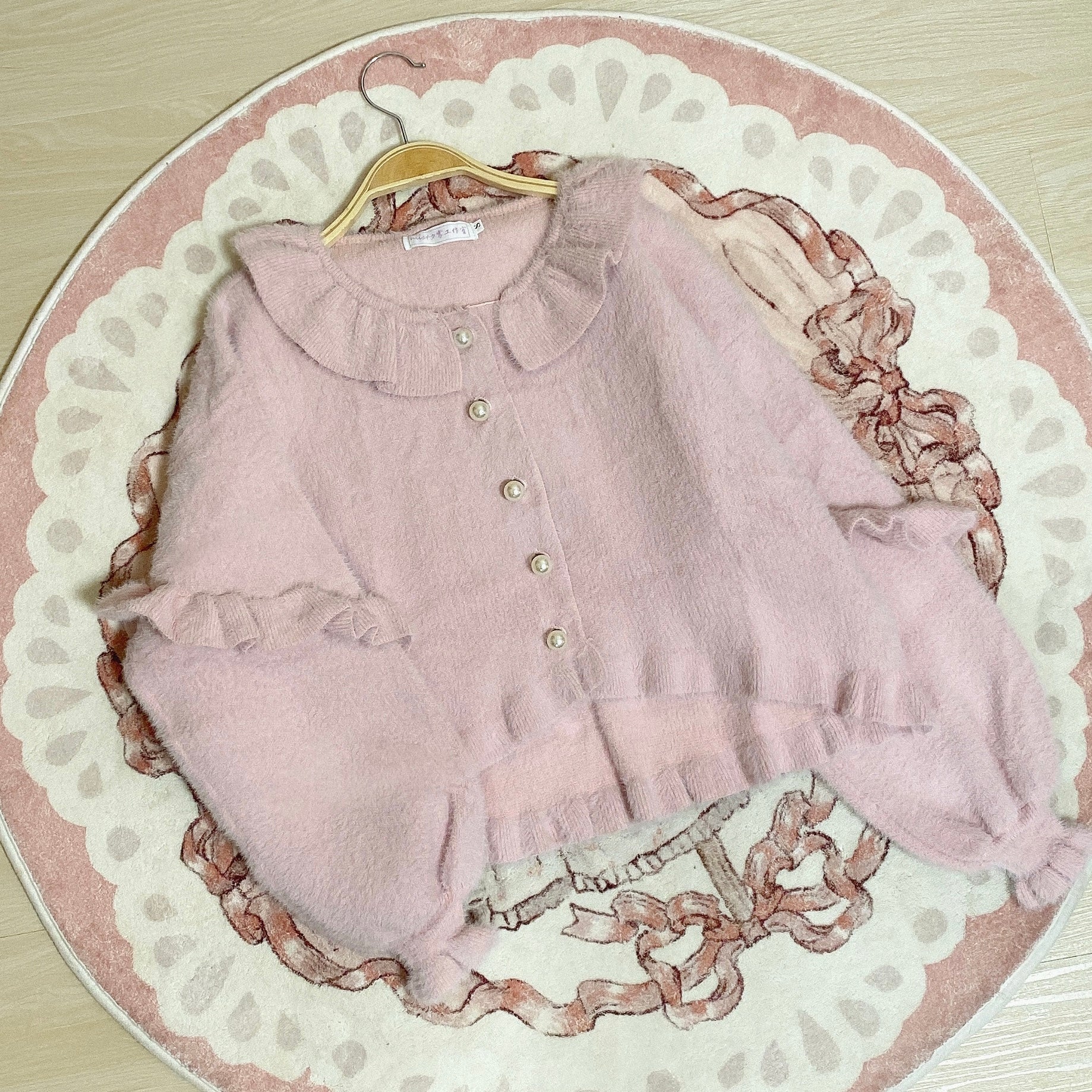 Small Ointment - Sweet Lolita Puff-Sleeve Sweater Coat - image 20