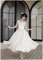 For Beloved - Classic Lolita Satin JSK Dress Set, Fishbone Waist - image 31