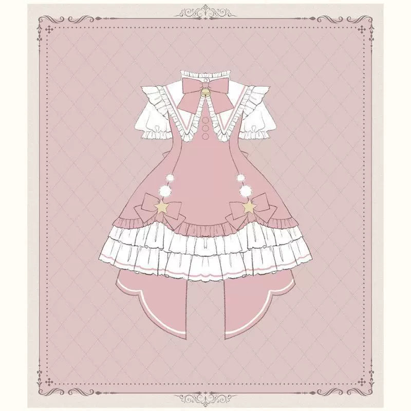 Magic Girl - Sweet Lolita Long Sleeve OP Christmas - image 33