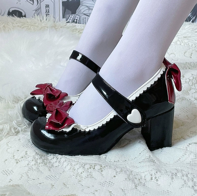Elegant Lolita Heels Shoes Mary Jane Shoes - image 20