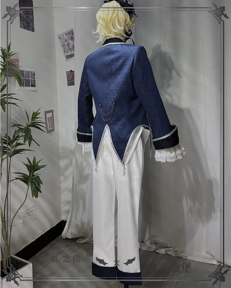 Coffin of Pilgrimage - Medieval European Ouji Lolita Shirt & Pants Suit - image 58