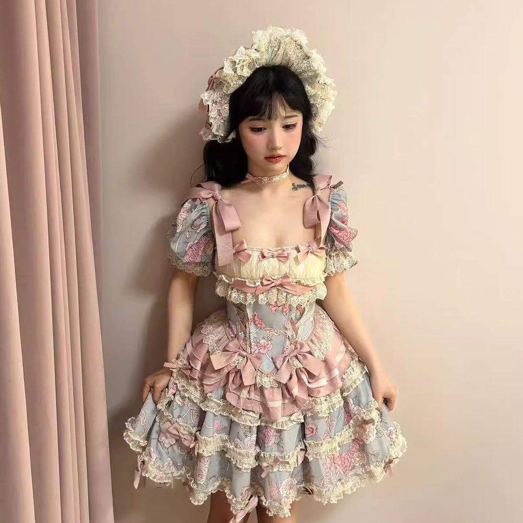 Jewel Rose - Plus Size Sweet Lolita Skirt Set in Separate Pieces - image 6