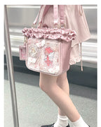 Bouquet Lolita Ita Bag with Two Carrying Styles and Multiple Inner Pockets - image 21
