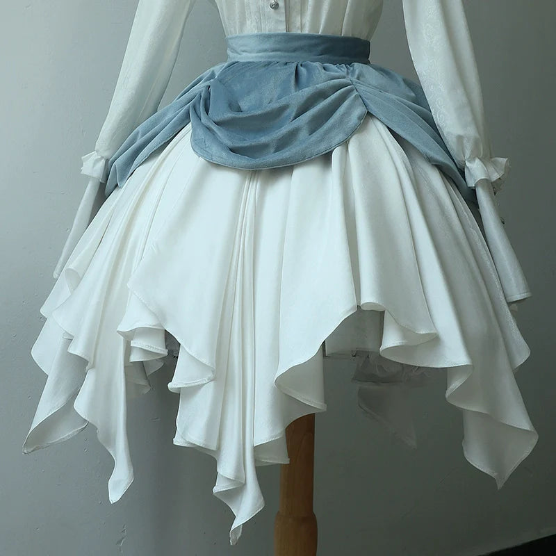 Crumbling Skeleton - Ouji Lolita Fishbone Embroideried Vest & Pants Suits - image 35