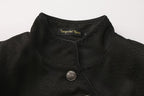 Immortal Murky Portrait - Ouji Lolita Long Swallowtail Black Coat - image 3