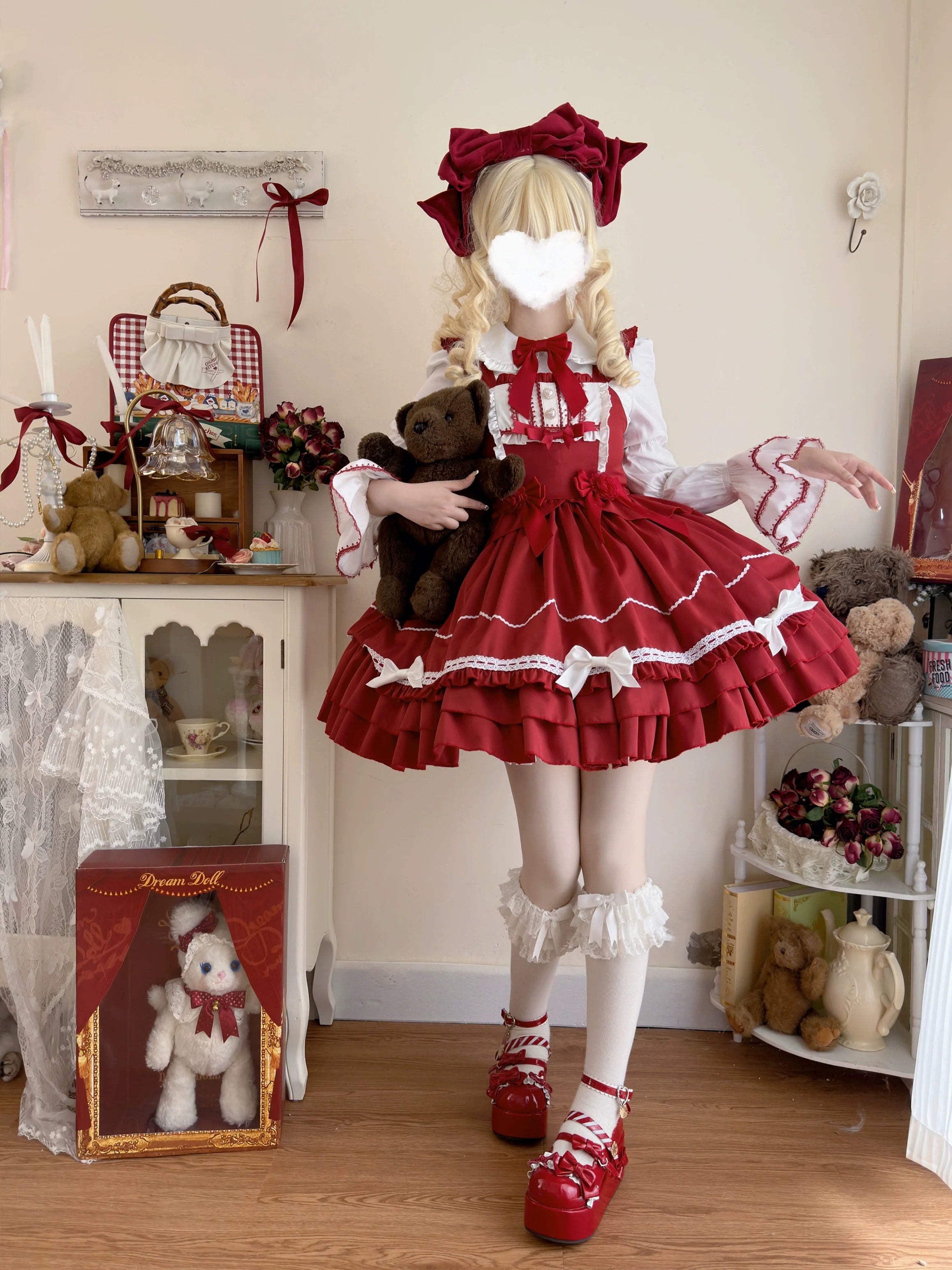 Paper Shell Cake - Sweet Lolita JSK Dress Summer Dress - image 1