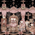 Missing Lamb Case - Gothic Lolita Dress Set with Sheep Prints - image 72